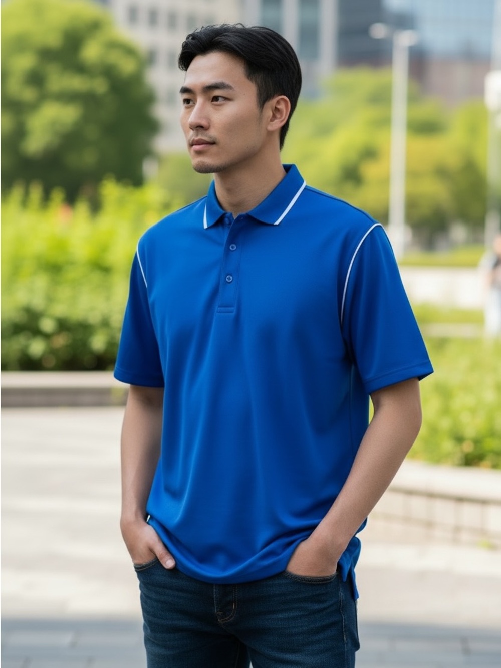 Nike Men's Blue Dri Fit XX-Large  Golf shirt Pre-owned